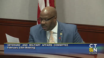 Click to Launch Veterans' Affairs Committee February 15th Meeting